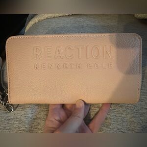 EUC blush pink Kenneth Cole Reaction wristlet/wallet.